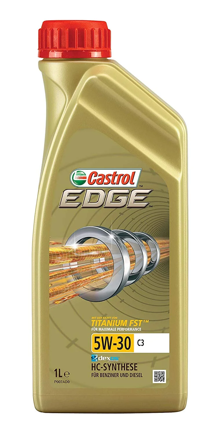 Aceite para motor con Titanium FST - Castrol 52607 Edge 5W30 C3 - 1L