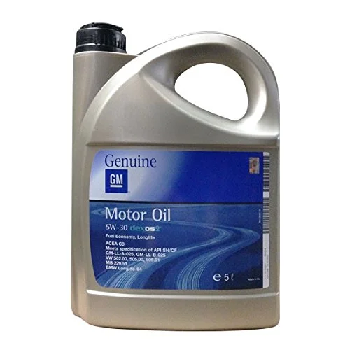 Aceite de motor OPEL Dexos2 5w30 5 litros