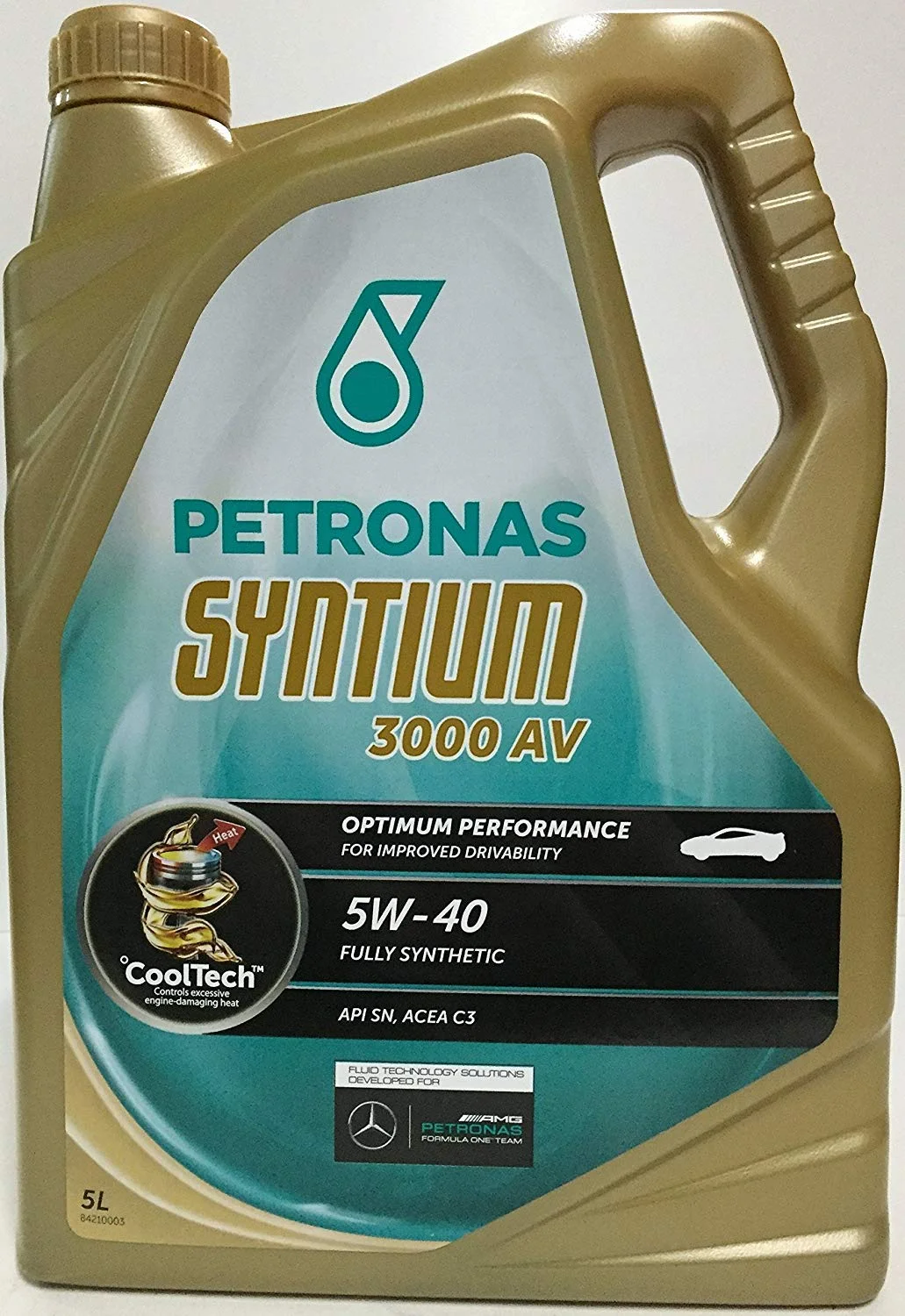 ACEITE PETRONAS SYNTIUM 3000 AV 5W40 5L.