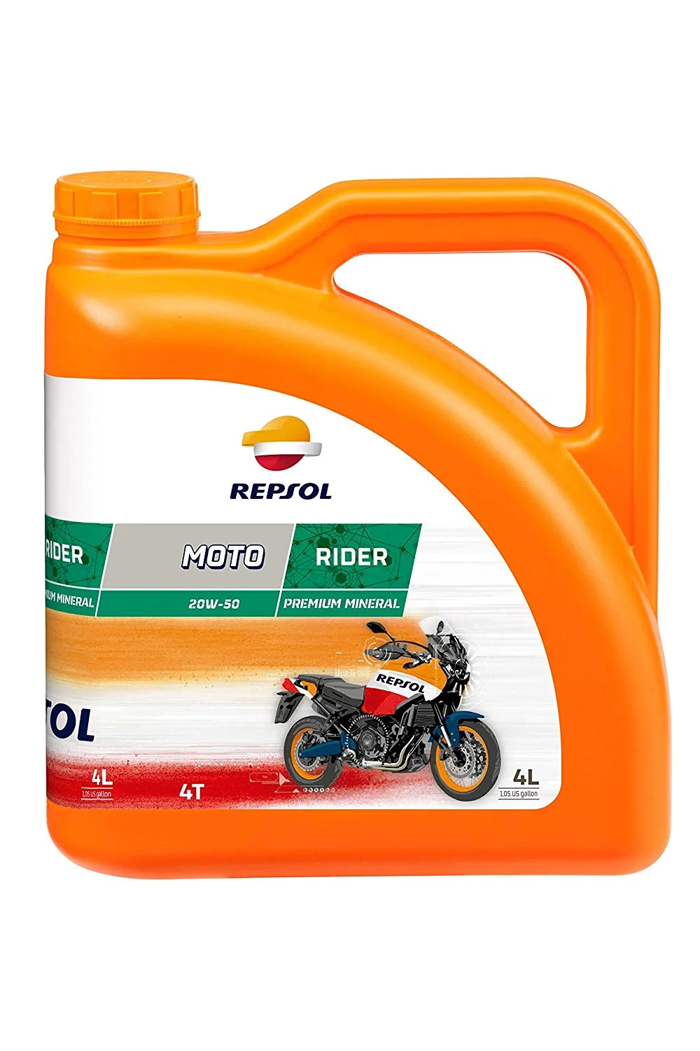 ACEITE REPSOL MOTO RIDER 4T 20W50