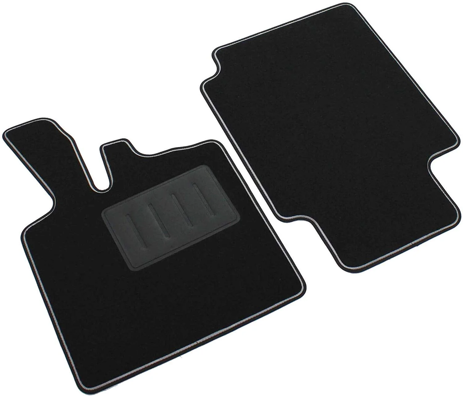 Alfombrillas para Smart Fortwo negra antideslizante