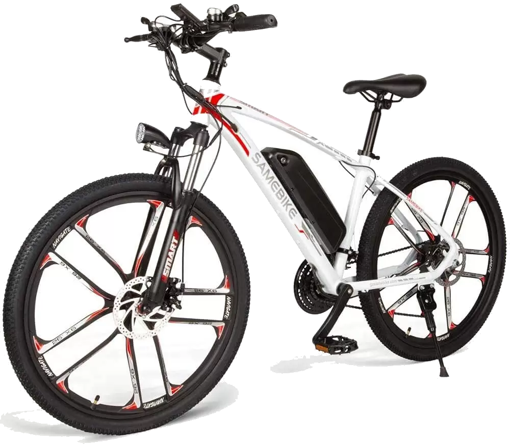 Ebike Coolautoparts de montaña de 26 pulgadas y 350w, 80km autonomia y 8Ah