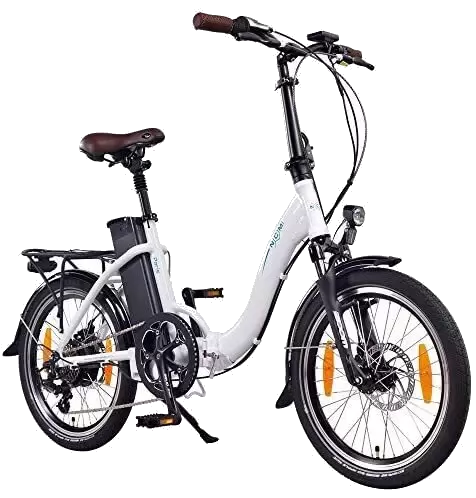 EBIKE PLEGABLE 250W NCM PARIS CON BATERíA 36V Y 20 PULGADAS