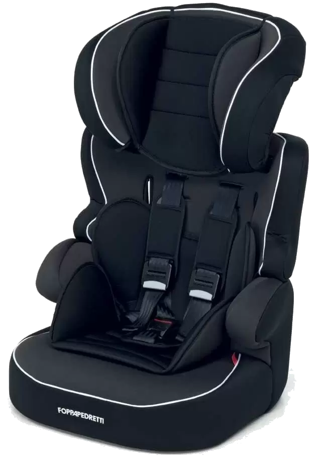 FOPPAPEDRETTI BABYROAD SILLA DE COCHE GRUPO 1-2-3 NEGRO