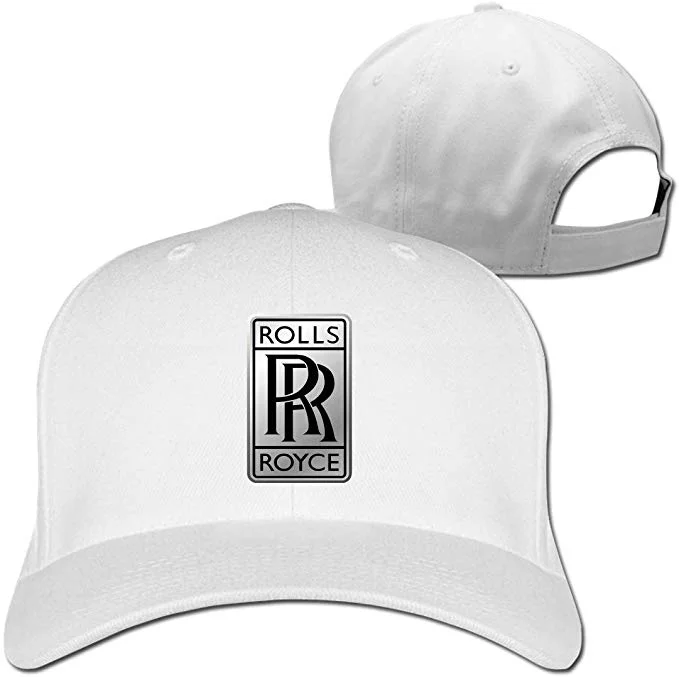 GORRA ROLLS ROYCE AJUSTABLE EN COLOR BLANCA