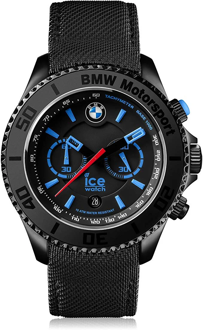 Reloj BMW Motorsport Ice Watch para hombre con correa de cuero