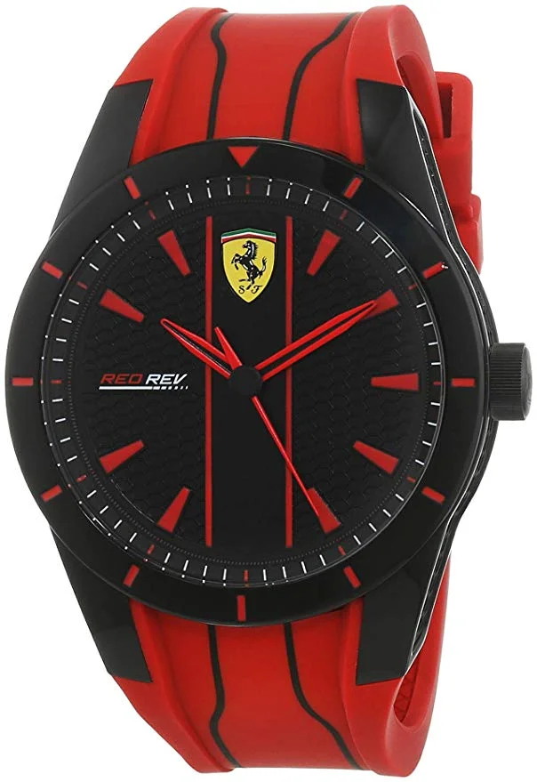 SCUDERIA FERRARI RELOJ ANALóGICO PARA HOMBRE DE CUARZO CON CORREA EN SILICONA 830539