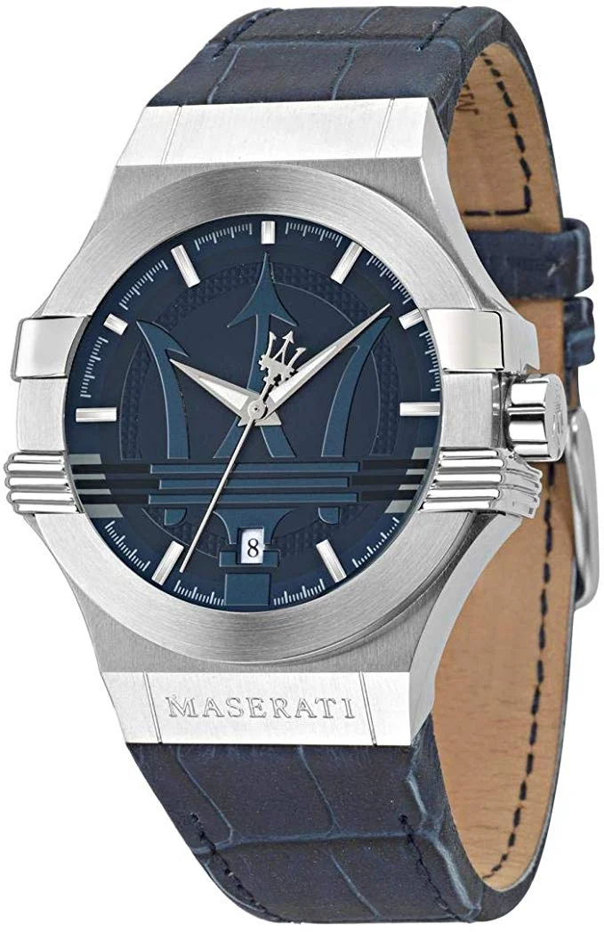 MASERATI RELOJ ANALóGICO DE CUARZO PARA HOMBRE CON CORREA DE CUERO – R8851108015