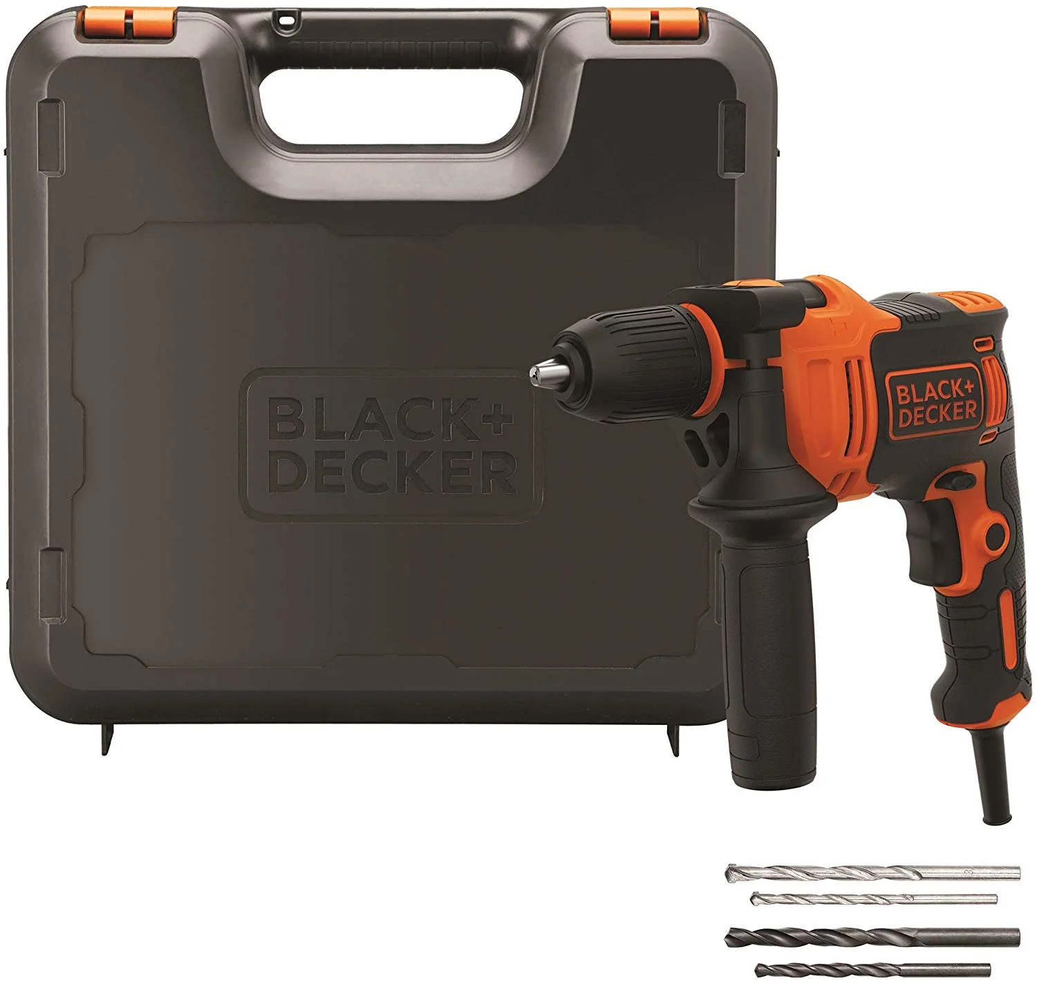 TALADRO PERCUTOR BLACK & DECKER CON CABLE 710W BEH710K-QS